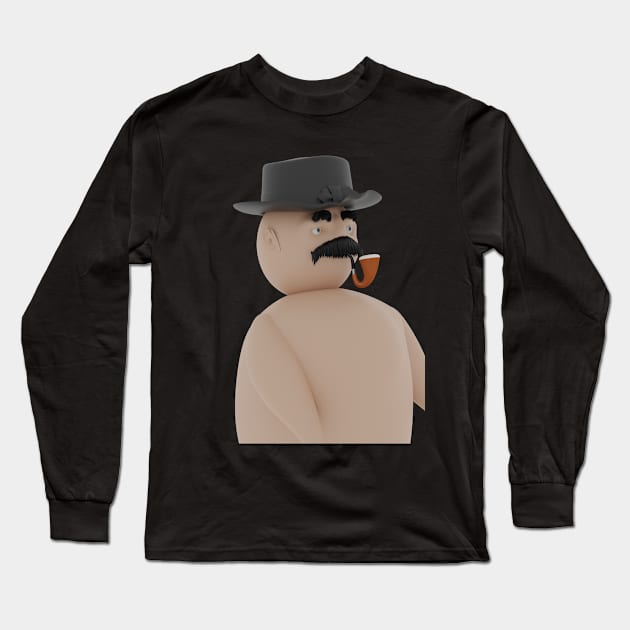 Mr Bobeya Collection #1 Long Sleeve T-Shirt by NSCLOTHING